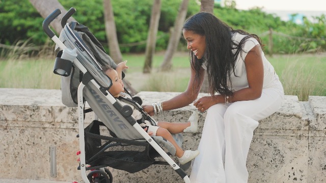 Amazon.com : Baby Delight Lightweight Swerve Stroller, Grey | For